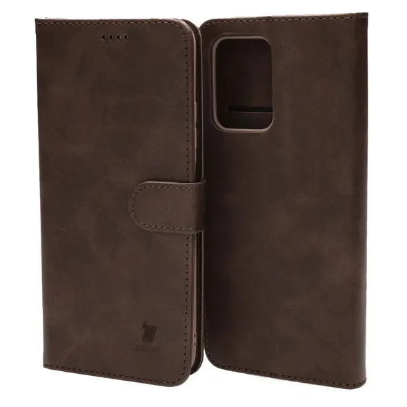 Bizon Case Wallet Xiaomi Poco X4 GT dark brown