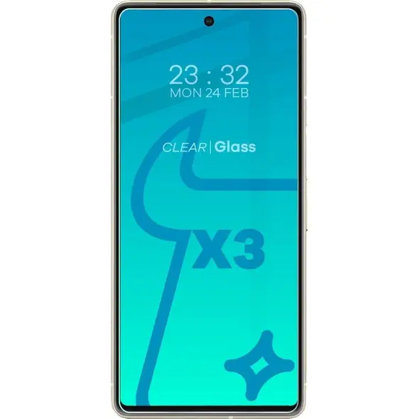 BIZON Clear 2 3x screen glass + camera glass Google Pixel 7