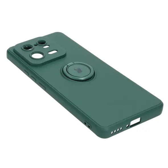 Bizon Case Silicone Ring Sq Xiaomi 13 Pro dark green