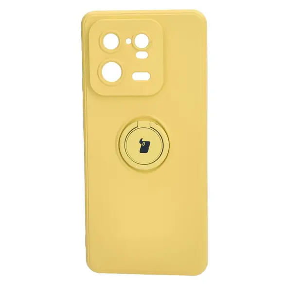 Bizon Case Silicone Ring Sq Xiaomi 13 Pro yellow