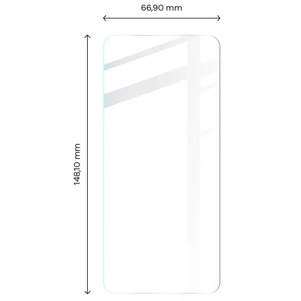 BIZON Clear 2 3x screen glass + camera glass Xiaomi 13