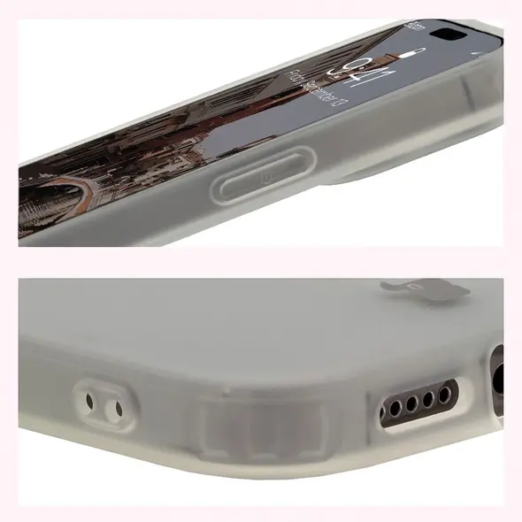 Bizon Case MatteO Apple iPhone 15 Pro translucent