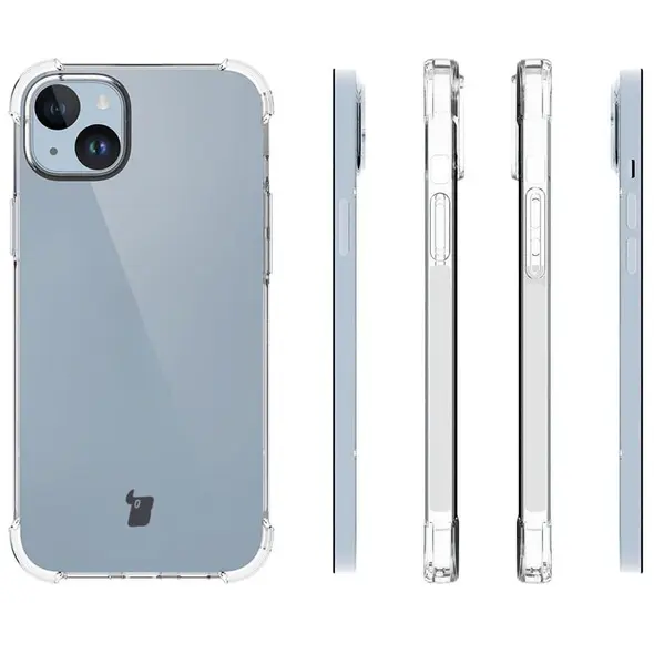 Bizon Case Salpa Apple iPhone 15 Plus clear