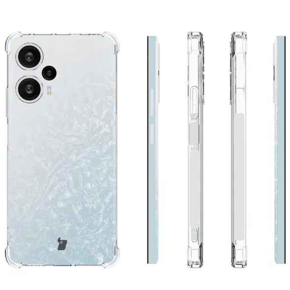 Bizon Case Clear Pack Xiaomi Poco F5 clear