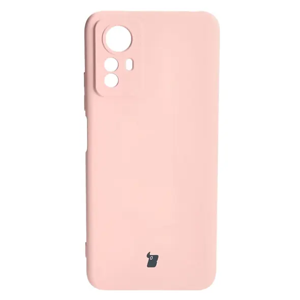 Bizon Case Silicone Xiaomi Redmi Note 12S light pink