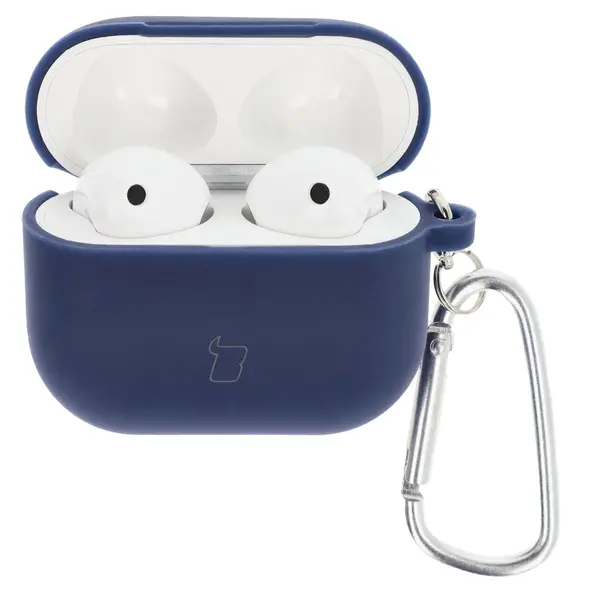 Bizon Case Headphone Silicone AirPods 3 navy blue