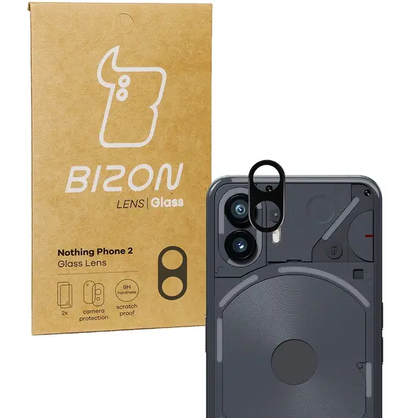 Bizon Glass Lens Nothing Phone 2 [2 PACK]