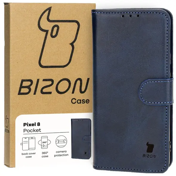 Bizon Case Pocket Google Pixel 8 navy blue