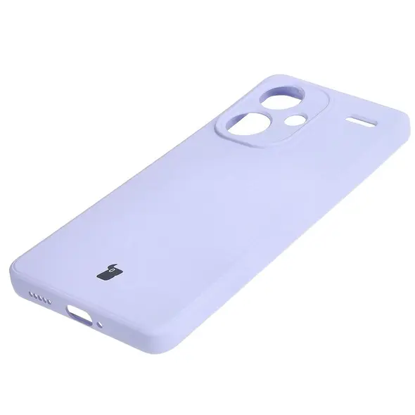 Bizon Case Silicone Sq Xiaomi Redmi Note 13 Pro+ 5G light purple