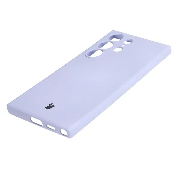 Bizon Case Silicone Sq Samsung Galaxy S24 Ultra light purple