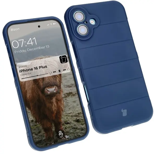 Bizon Case Tur Apple iPhone 16 Plus navy blue