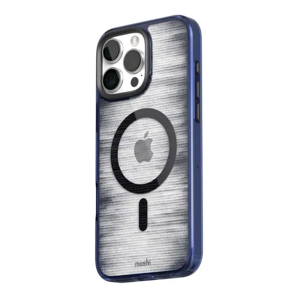 Moshi iGlaze MagSafe Apple iPhone 16 Pro Max (Dusk Indigo)