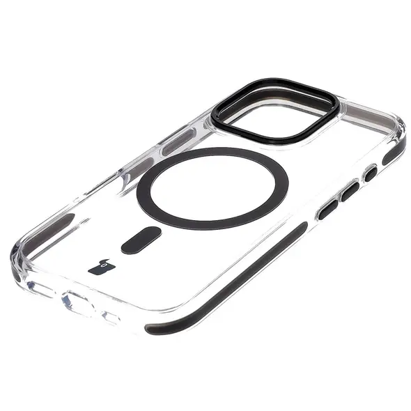 Bizon Case Marco Apple iPhone 16 Pro clear with black frame