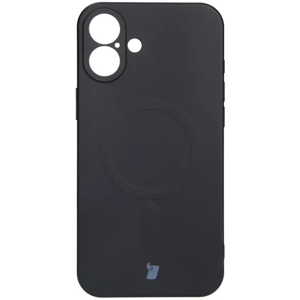 Bizon Case Silicone Magnetic Apple iPhone 16 Plus black