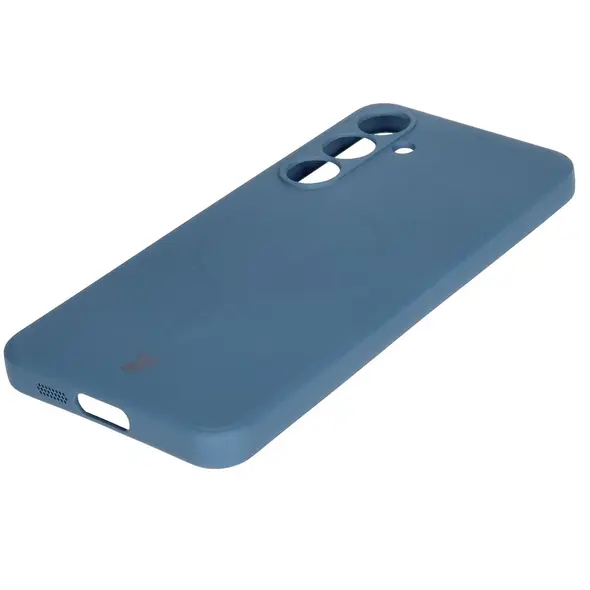 Bizon Case Silicone Magnetic Sq Samsung Galaxy S24 FE navy blue