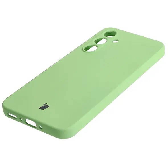 Bizon Case Silicone Samsung Galaxy A35 5G light green