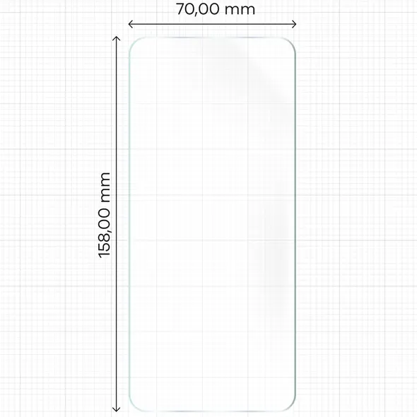 Bizon Glass Hydrogel Front Samsung Galaxy M55 5G [2 PACK]