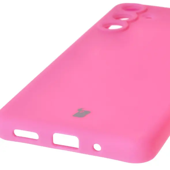 Bizon Soft Case Samsung Galaxy M55 5G neon pink