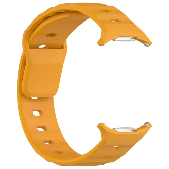 Bizon Strap Watch Silicone Samsung Galaxy Watch Ultra 47 mm yellow