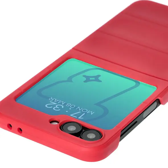 Bizon Case Tur Samsung Galaxy Z Flip6 red