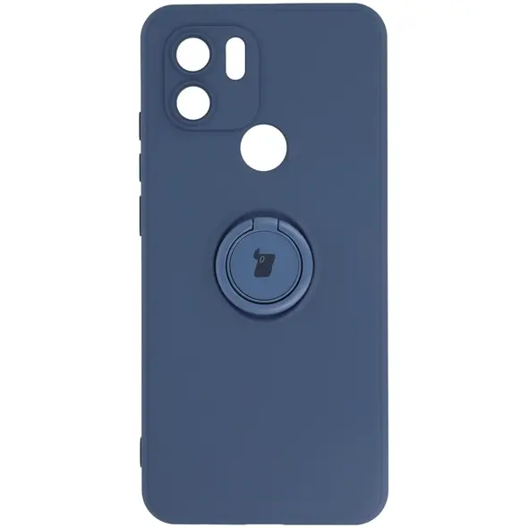 Bizon Case Silicone Ring Redmi A1 navy blue