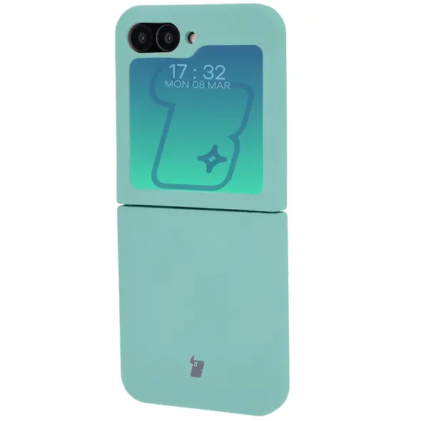 Bizon Soft Case Samsung Galaxy Z Flip6 turquoise