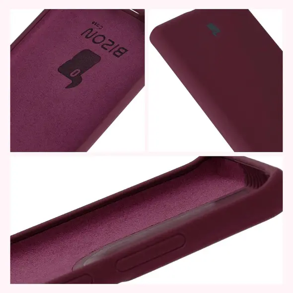 Bizon Soft Case Motorola Moto G85 5G dark purple