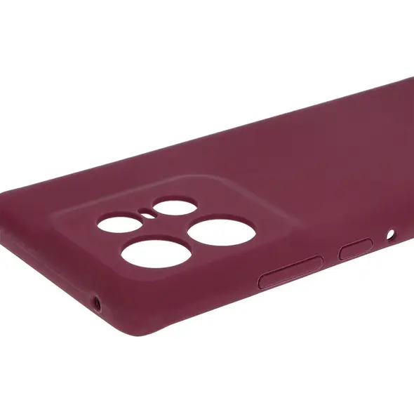 Bizon Soft Case Motorola Edge 50 Pro dark purple