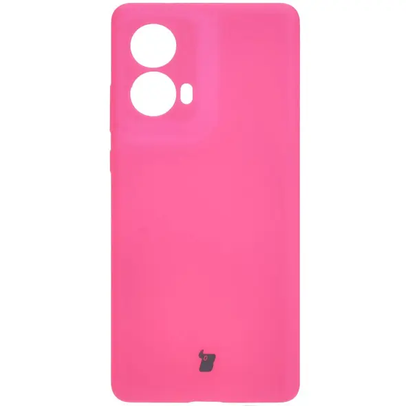 Bizon Soft Case Motorola Moto G85 5G neon pink