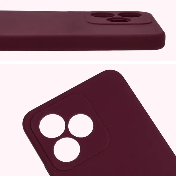 Bizon Soft Case Realme Note 50 / Realme C53 / C51 dark purple