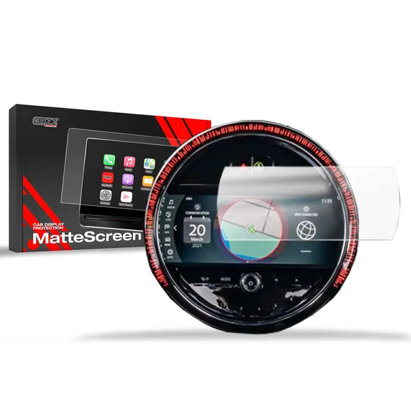 Matte GrizzGlass CarDisplay Protection Mini Cooper SE 2019-2023