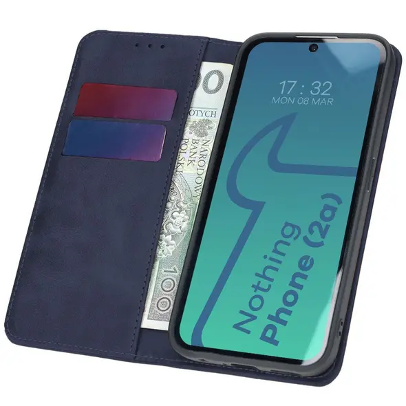 Bizon Case Pocket Pro Nothing Phone (2a) / (2a) Plus navy blue