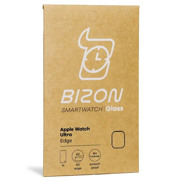 Bizon Glass Edge Apple Watch Ultra 49mm black