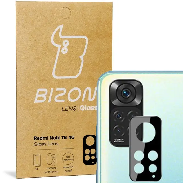 Bizon Glass Lens Redmi Note 11S 4G [2 PACK]