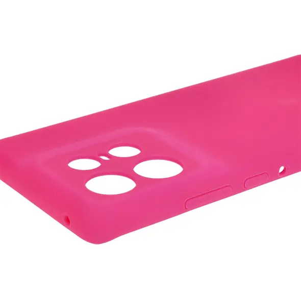 Bizon Soft Case Motorola Edge 50 Pro neon pink