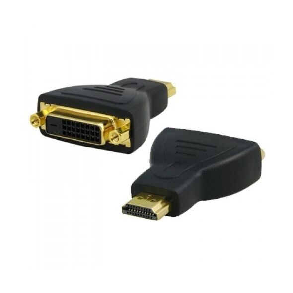 [product / manufacturer] Αντάπτορας DVI F - HDMI, No brand, Μαύρο - 17101 έως 12 άτοκες Δόσεις