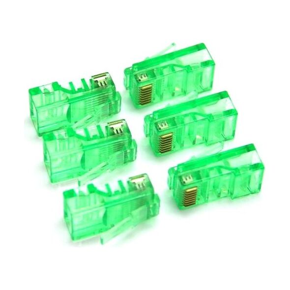 [product / manufacturer] Βύσμα RJ-45 30τεμ, No brand, Διάφορα χρώματα - 17138 έως 12 άτοκες Δόσεις