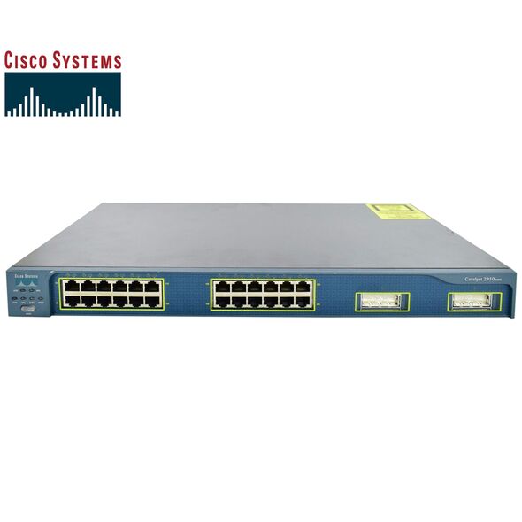 SWITCH ETH 24P CISCO 2950G 24Px10/100MB, 2PxGBIC SFP NPS 0.070.726 έως 12 άτοκες Δόσεις