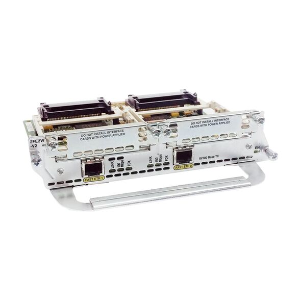 MODULE CISCO  NM-2E2W 2xFAST ETHERNET 2xWIC SLOTS 0.071.484 έως 12 άτοκες Δόσεις