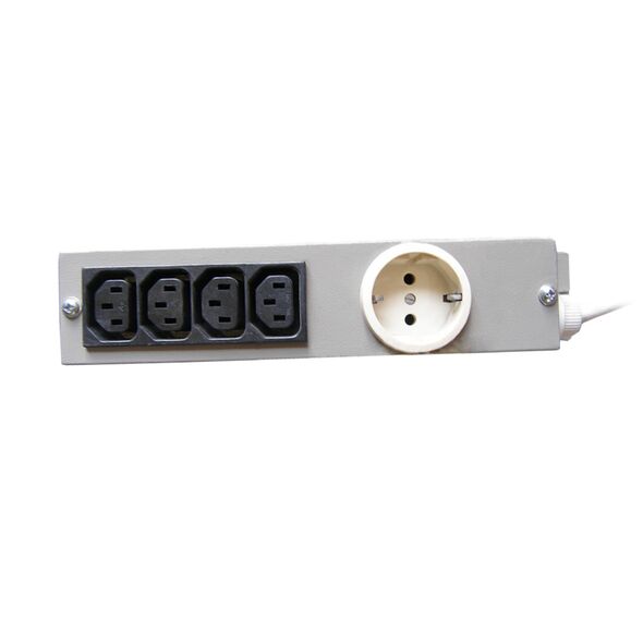 POWERSTRIP KNURR AG  1P SCHUKO,4P C19 VERTICAL GRAY 8.012.037 έως 12 άτοκες Δόσεις