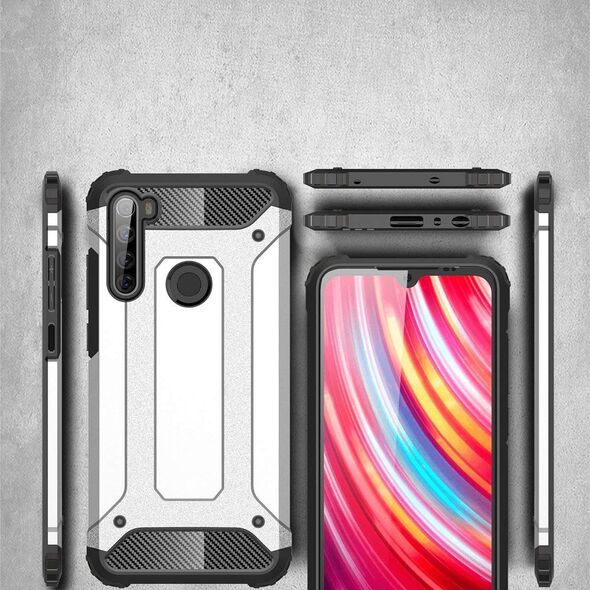 Techsuit Husa pentru Xiaomi Redmi Note 8T - Techsuit Hybrid Armor - Black 5949419060616 έως 12 άτοκες Δόσεις