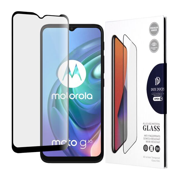 Dux Ducis Folie pentru Motorola Moto G10 / G20 / G30 / G9 Play / E7 Plus - Dux Ducis Tempered Glass - Black 6934913058756 έως 12 άτοκες Δόσεις