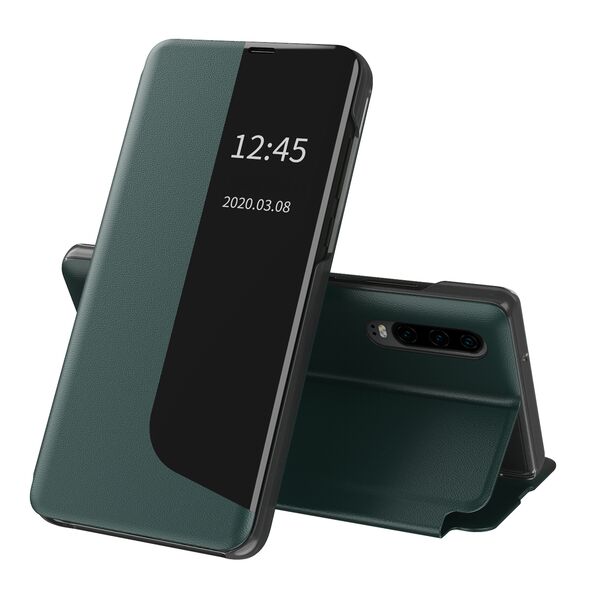 Techsuit Husa pentru Huawei P30 - Techsuit eFold Series - Dark Green 5949419052017 έως 12 άτοκες Δόσεις