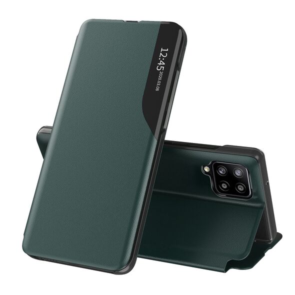 Techsuit Husa pentru Samsung Galaxy A12 / A12 Nacho - Techsuit eFold Series - Dark Green 5949419051898 έως 12 άτοκες Δόσεις