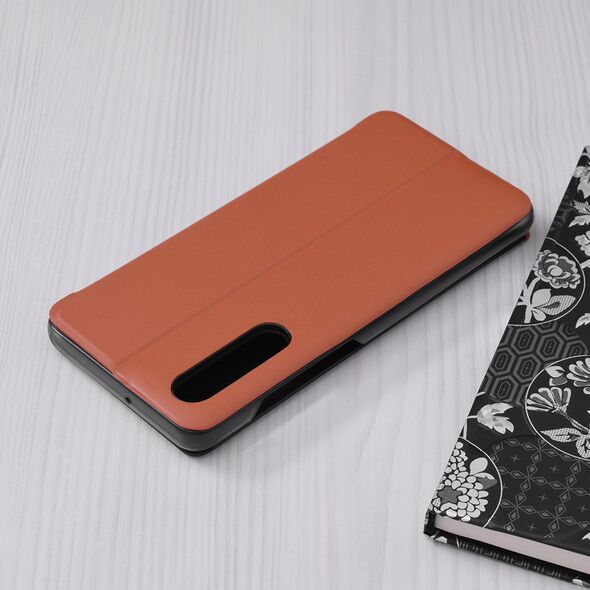 Techsuit Husa pentru Huawei P30 - Techsuit eFold Series - Orange 5949419052680 έως 12 άτοκες Δόσεις