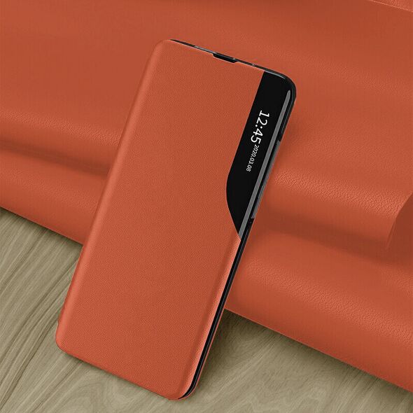 Techsuit Husa pentru Samsung Galaxy A12 / A12 Nacho - Techsuit eFold Series - Orange 5949419052567 έως 12 άτοκες Δόσεις