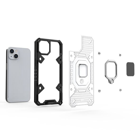 Techsuit Husa pentru iPhone 13 - Techsuit Honeycomb Armor - Black 5949419036789 έως 12 άτοκες Δόσεις