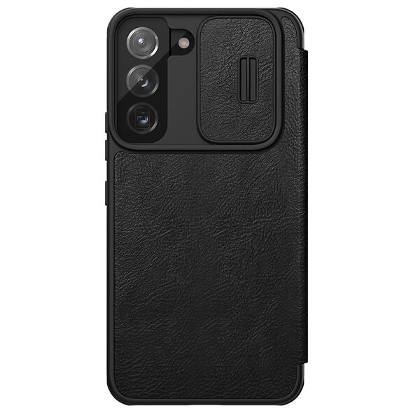 Nillkin Husa pentru Samsung Galaxy S22 Plus 5G - Nillkin QIN Leather Pro Case - Black 6902048235533 έως 12 άτοκες Δόσεις