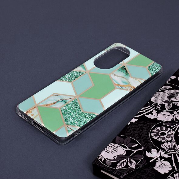 Techsuit Husa pentru Huawei nova 9 / Honor 50 - Techsuit Marble Series - Green Hex 5949419022393 έως 12 άτοκες Δόσεις