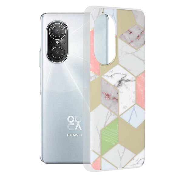 Techsuit Husa pentru Huawei nova 9 SE - Techsuit Marble Series - Purple Hex 5949419019904 έως 12 άτοκες Δόσεις